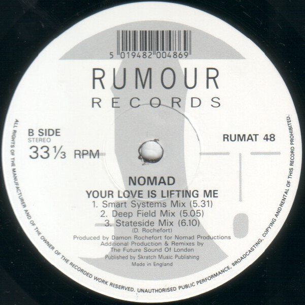 Nomad - Your Love Is Lifting Me | Rumour Records (RUMAT 48) - 4 Nomad - Your Love Is Lifting Me | Rumour Records (RUMAT 48) - 4