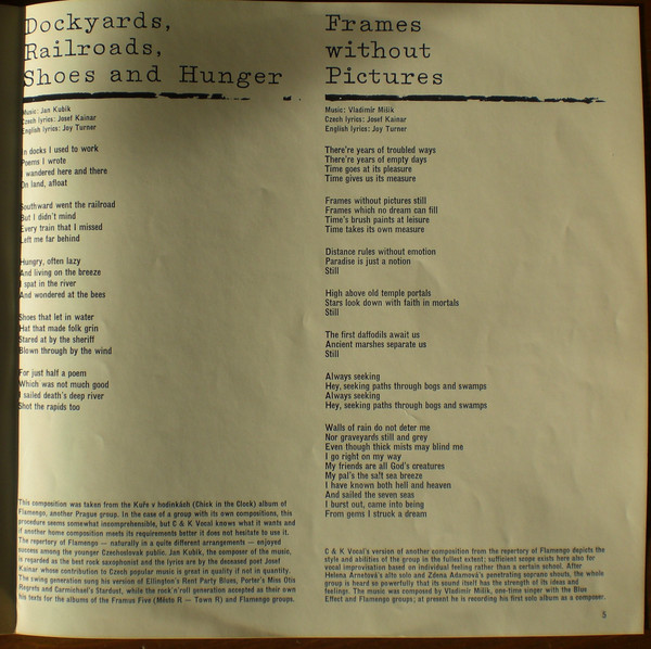 C & K Vocal - Generation | Supraphon (1 13 1778) - 9 C & K Vocal - Generation | Supraphon (1 13 1778) - 9