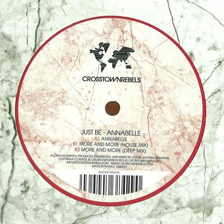 Just Be - Annabelle | Crosstown Rebels (CRM101) - 3 Just Be - Annabelle | Crosstown Rebels (CRM101) - 3