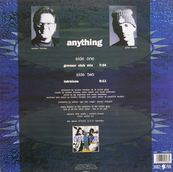 Culture Beat - Anything | Dance Pool (659956 6) - 2 Culture Beat - Anything | Dance Pool (659956 6) - 2