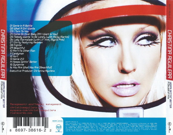 Christina Aguilera - Keeps Gettin' Better: A Decade Of Hits | RCA (88697-38616-2) - 2 Christina Aguilera - Keeps Gettin' Better: A Decade Of Hits | RCA (88697-38616-2) - 2
