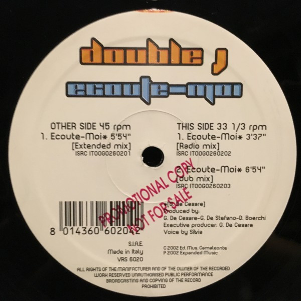Double J - Ecoute-Moi | Various (VRS 6020) - 2 Double J - Ecoute-Moi | Various (VRS 6020) - 2