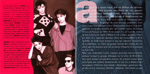 Indochine - Le Birthday Album | Ariola (262 132) - 5