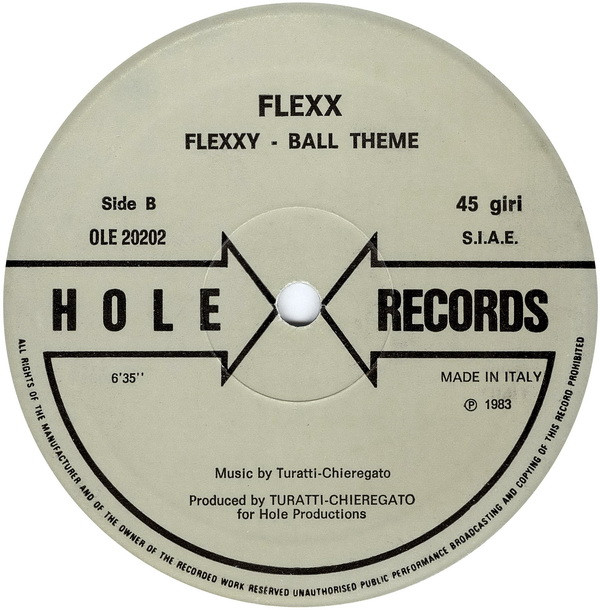 Flexx - Love Theme From Flexxy-Ball (You'll Never Change No More) | Hole Records (OLE 20202) - 4 Flexx - Love Theme From Flexxy-Ball (You'll Never Change No More) | Hole Records (OLE 20202) - 4