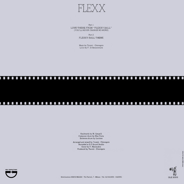Flexx - Love Theme From Flexxy-Ball (You'll Never Change No More) | Hole Records (OLE 20202) - 2 Flexx - Love Theme From Flexxy-Ball (You'll Never Change No More) | Hole Records (OLE 20202) - 2