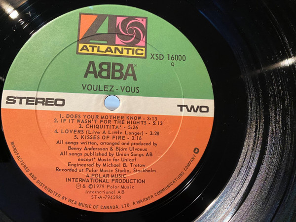 ABBA - Voulez-Vous | Atlantic (XSD 16000) - 3 ABBA - Voulez-Vous | Atlantic (XSD 16000) - 3