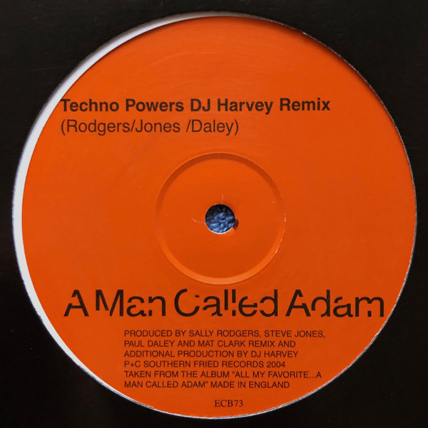 A Man Called Adam - Techno Powers | Southern Fried Records (ECB73) - main