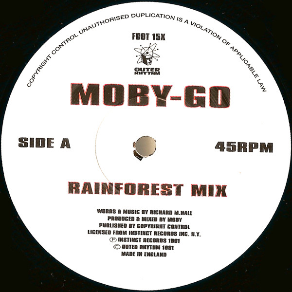 Moby - Go (Mixes) | Outer Rhythm (FOOT 15X) - 3