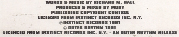Moby - Go (Mixes) | Outer Rhythm (FOOT 15X) - 5