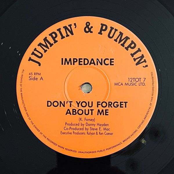 Impedance - Don't You Forget About Me | Jumpin' & Pumpin' (12 TOT 7) - 3