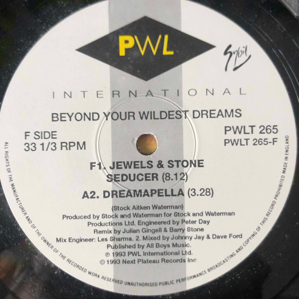Sybil - Beyond Your Wildest Dreams | PWL International (PWLT 265) - 3