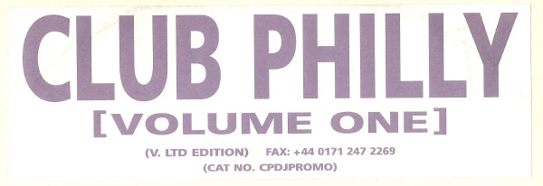 Househunters vs. The O'Jays - Club Philly (Volume One) | Not On Label (CPDJPROMO)