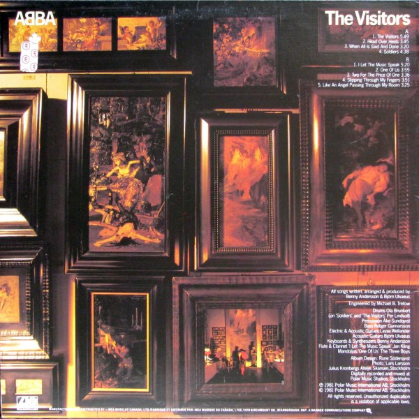 ABBA - The Visitors | Atlantic (XSD 19332) - 2