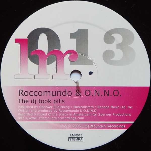 Rocco Mundo & O.N.N.O. - The DJ Took Pills | Little Mountain Recordings (LMR013) - 2