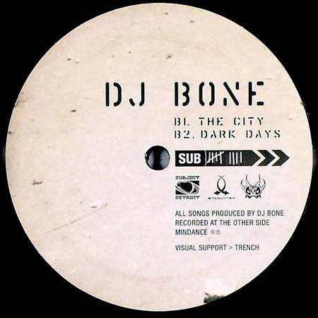 DJ Bone - Body Bags | Subject Detroit (SUB009) - 2