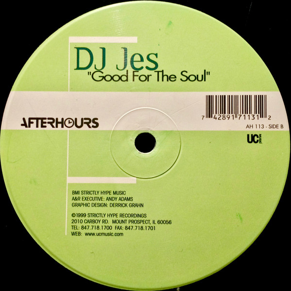 DJ Jes - Good For The Soul | Afterhours (AH 113) - 2