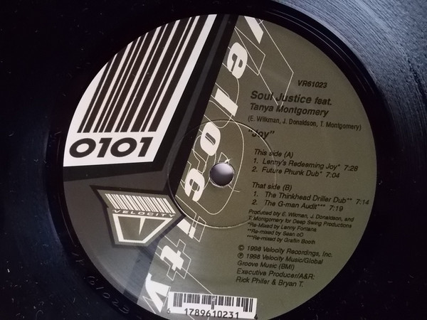 Soul Justice Feat. Tanya Montgomery - Joy | Velocity Recordings (VR61023) - 3 Soul Justice Feat. Tanya Montgomery - Joy | Velocity Recordings (VR61023) - 3