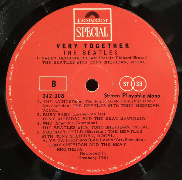 The Beatles - Very Together | Polydor (242.008) - 4