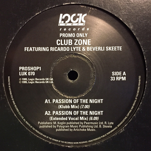 Passion Of The Night