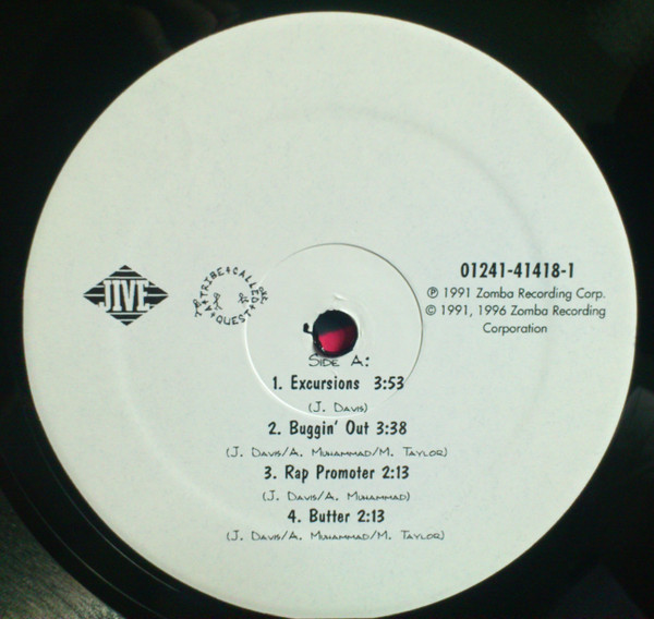 A Tribe Called Quest - The Low End Theory | Jive (01241-41418-1) - 4 A Tribe Called Quest - The Low End Theory | Jive (01241-41418-1) - 4