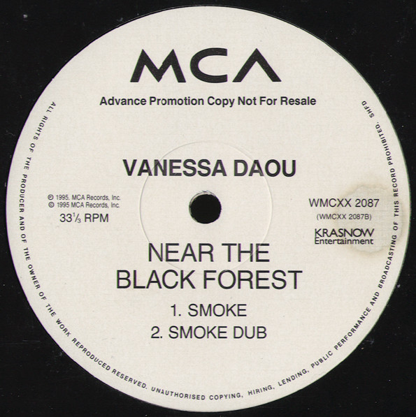Vanessa Daou - Near The Black Forest | MCA Records (WMCXX 2087) - 2
