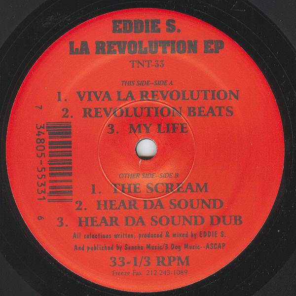 Eddie S. - La Revolution EP | TNT Records (TNT-33) - 2 Eddie S. - La Revolution EP | TNT Records (TNT-33) - 2
