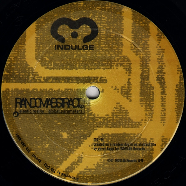 Oliver Kapp / Lightman - RandomAbstract EP | Indulge Records (me-04)
