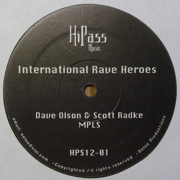 Dave Olson & Scott Radke - International Rave Heroes | HiPass (HPS12-01) - main