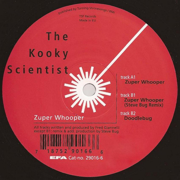 The Kooky Scientist - Zuper Whooper | The Spacefrogs (29016-6)