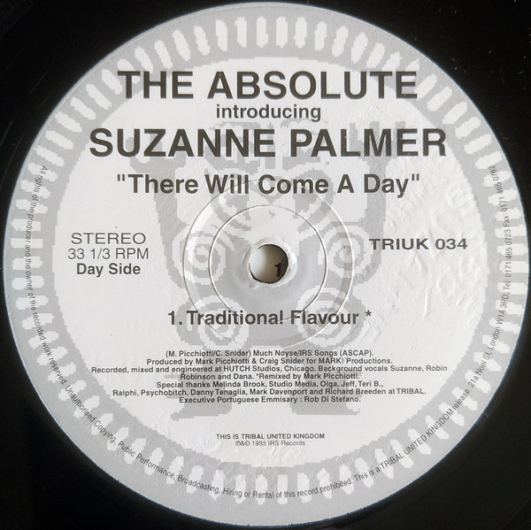 The Absolute  &  Suzanne Palmer - There Will Come A Day | TRIBAL United Kingdom (TRIUK 034) - 6