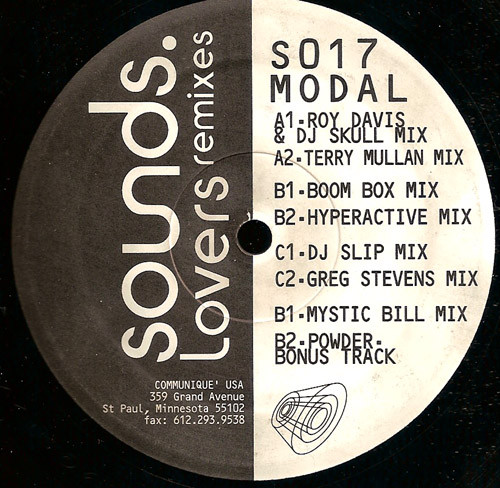 Modal - Lovers Remixes | Sounds. (SO17)