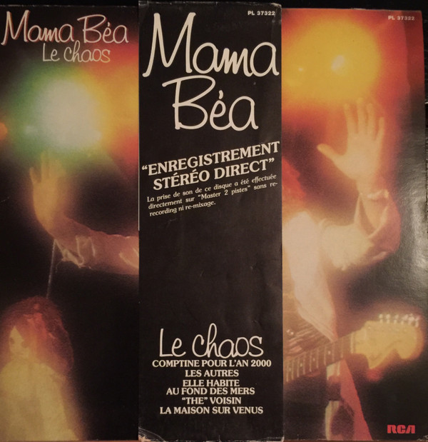 Mama Béa - Le Chaos | RCA Victor (PL 37322) - main