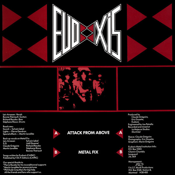 Eudoxis - Attack From Above | Not On Label (Eudoxis Self-released) (AFA 01) - 2