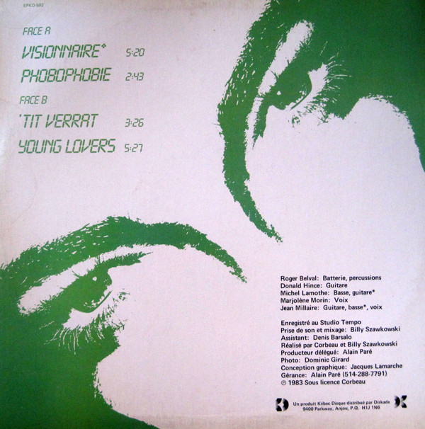 Corbeau - Visionnaire | Kébec-Disc (EPKD-592) - 2 Corbeau - Visionnaire | Kébec-Disc (EPKD-592) - 2