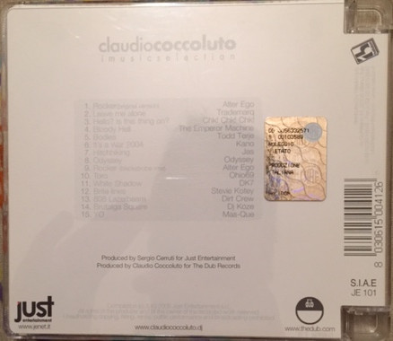 Claudio Coccoluto - I Music Selection | Just Entertainment (JE 101) - 2