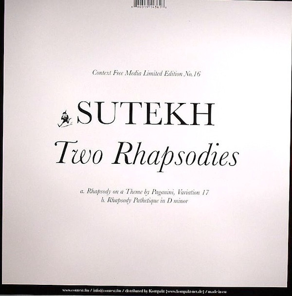 Sutekh - Two Rhapsodies | context (TEXT_16) - 2