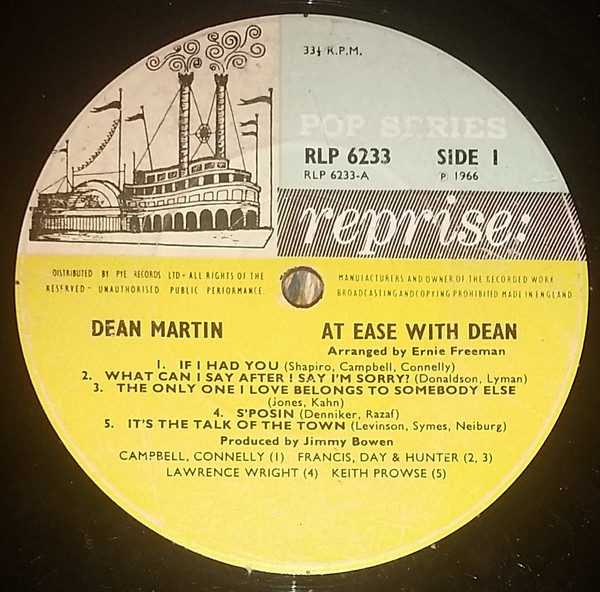 At Ease With Dean