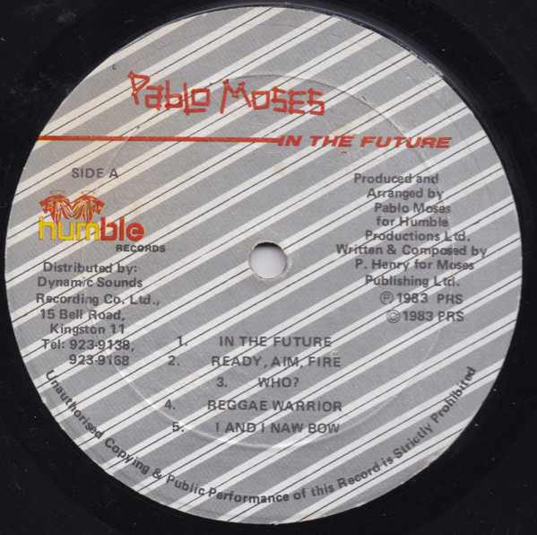Pablo Moses - In The Future | Humble Records (none) - 3 Pablo Moses - In The Future | Humble Records (none) - 3