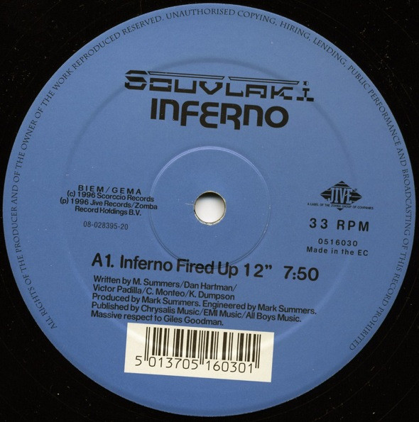 Souvlaki - Inferno | Jive (0516030)