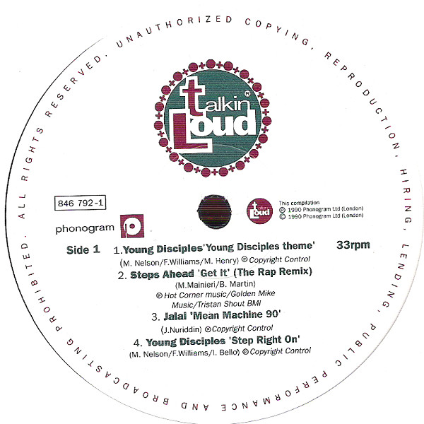Various - Talkin Loud | Talkin' Loud (846 792-1) - 5
