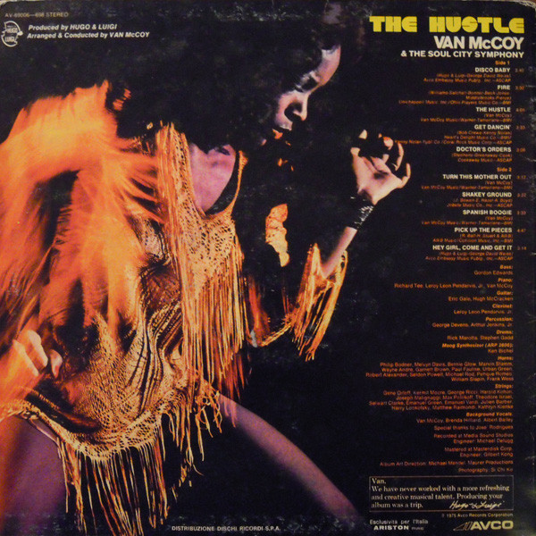 Van McCoy & The Soul City Symphony - The Hustle | Avco (AV-69006-698) - 2 Van McCoy & The Soul City Symphony - The Hustle | Avco (AV-69006-698) - 2