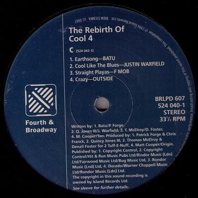 Various - The Rebirth Of Cool 4most | 4th & Broadway (BRLPD 607) - 5