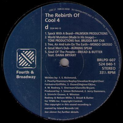 Various - The Rebirth Of Cool 4most | 4th & Broadway (BRLPD 607) - 6