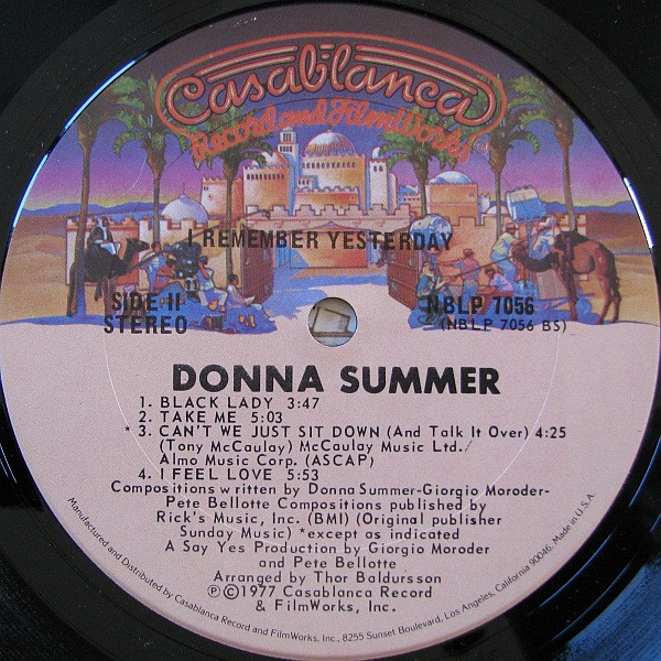 Donna Summer - I Remember Yesterday | Casablanca (NBLP 7056) - 4 Donna Summer - I Remember Yesterday | Casablanca (NBLP 7056) - 4