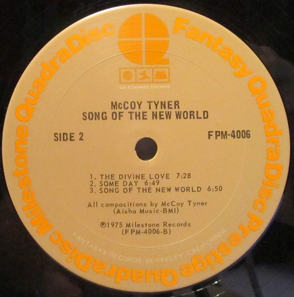Song Of The New World