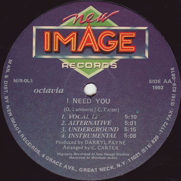 Octavia - The Flavor | New Image Records (NIR-005) - 3