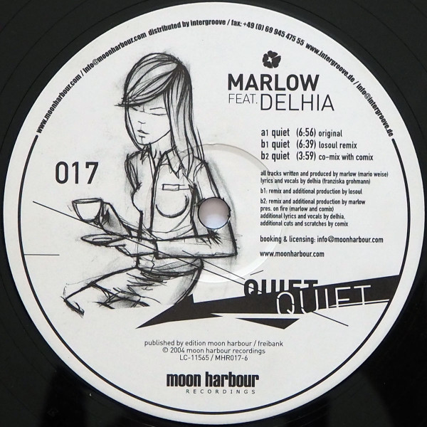Marlow Feat. Delhia - Quiet | Moon Harbour Recordings (MHR017-6) - 2