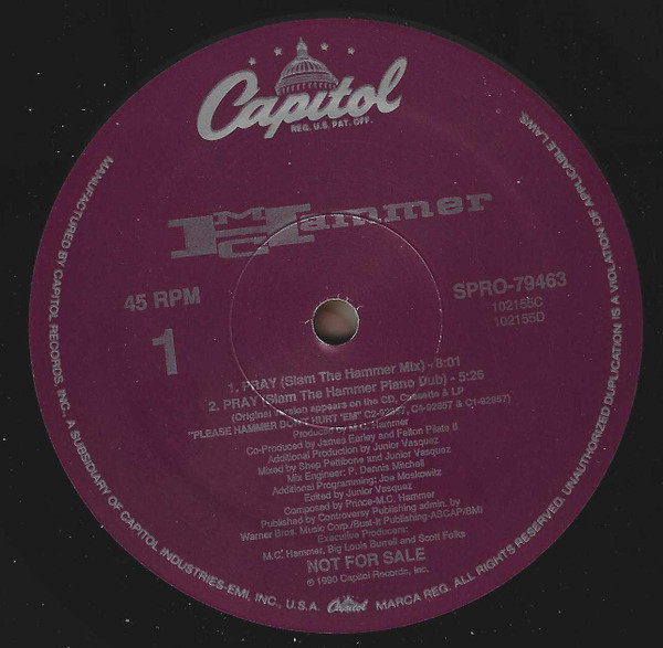 MC Hammer - Pray (Remix) | Capitol Records (SPRO79463)