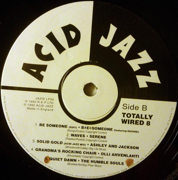 Various - Totally Wired 8 | Acid Jazz (JAZID LP50) - 4 Various - Totally Wired 8 | Acid Jazz (JAZID LP50) - 4
