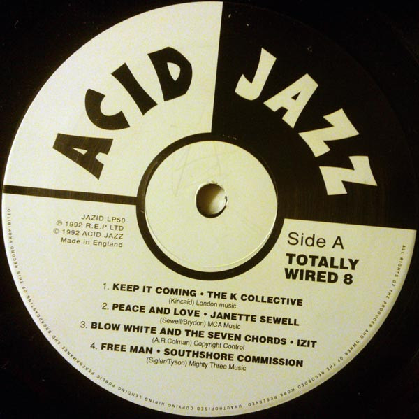 Various - Totally Wired 8 | Acid Jazz (JAZID LP50) - 3 Various - Totally Wired 8 | Acid Jazz (JAZID LP50) - 3